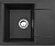 Фото товара: ALVEUS GEM 20 GRANITAL G91, мойка, гранит, черный (в комплекте с сифоном 1130548)