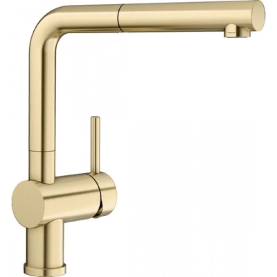 Blanco Linus-S, смеситель, satin gold