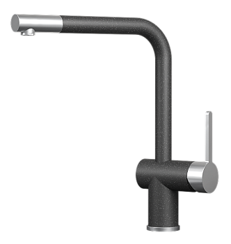 Фото товара: GRANULA 5017 смеситель, гранит, черный