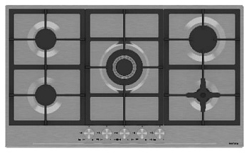 Фото товара: Korting HG 965 CTX газовая поверхность