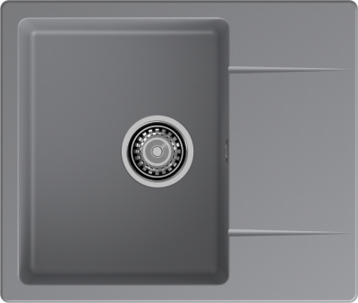Детальное фото товара: GranFest URBAN 258L, мойка, гранит, темно-серый