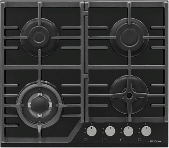 Фото товара: Krona CORNIOLA 60 BL газовая поверхность
