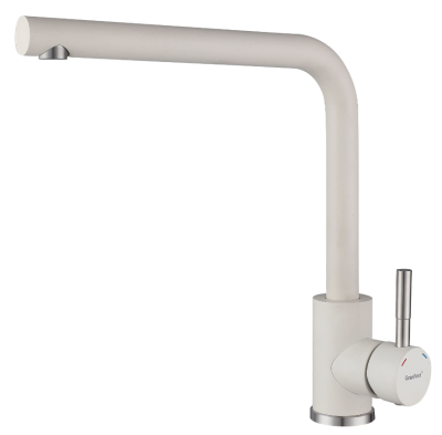 Детальное фото товара: GranFest GF-Z-5411, смеситель, гранит, белый