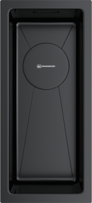 Omoikiri Taki 20-U/IF-GB, мойка, нержавеющая сталь/графит