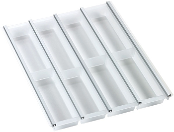 Фото товара: Ninka Cuisio Aqua 500, Innotech Hettich, лоток для столовых приборов, белый