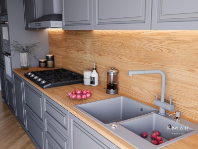 Emar EMQ-2800.Q, мойка, гранит, алмаз Детальное фото товара: Emar EMQ-2800.Q, мойка, гранит, алмаз