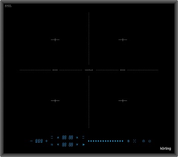 Фото товара: Korting HIB 64940 B Maxi индукционная поверхность