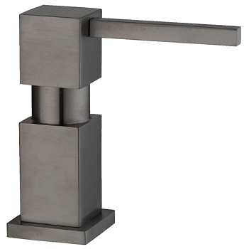 Фото товара: Seaman SSA-013 Gun Light (PVD, satin) дозатор для жидкого мыла, оружейная сталь светлая