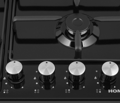 HOMSair HGE643BK Детальное фото товара: HOMSair HGE643BK газовая поверхность