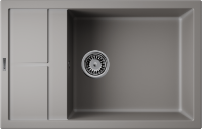 Omoikiri Sumi 78A-LB-GR, мойка, керамика, ленинградский серый