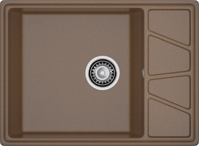 Детальное фото товара: GranFest VERTEX GF-V-680L, мойка, мрамор, терракот