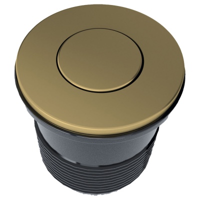 Детальное фото товара: Paulmark пневматическая кнопка PM032, брашированное золото