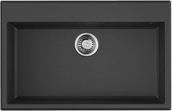 Фото товара: Omoikiri Tedori 79-BL, мойка, гранит, черный