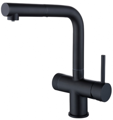 Детальное фото товара: Emar ЕС-7026 Black, смеситель, черный