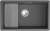 Детальное фото товара: GRANULA 7303iU мойка, гранит, черный