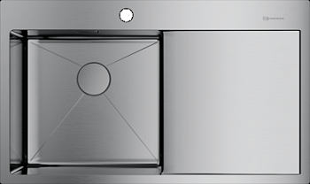 Фото товара: Omoikiri Akisame 86-IN-L, мойка, нержавеющая сталь, чаша слева