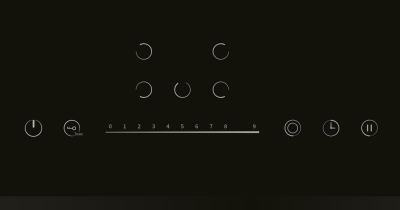 Детальное фото товара: LEX EVH 772A BL стеклокерамическая поверхность