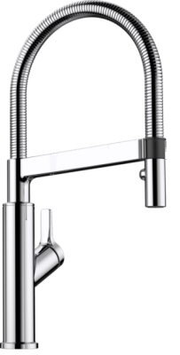 Детальное фото товара: Blanco Catris-S Flexo, смеситель, черный матовый