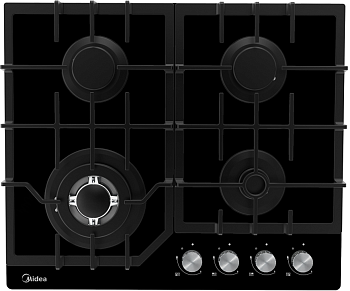 Фото товара: Midea MG643TGB газовая поверхность