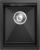 Детальное фото товара: Rivelato LINO LN-354 nero, мойка, гранит, чёрный