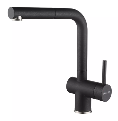 Paulmark DOSSE, смеситель, гранит, черный