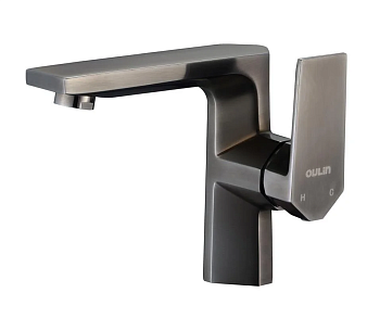 Фото товара: Oulin OL-T9207Q, смеситель, графит (серый металик)