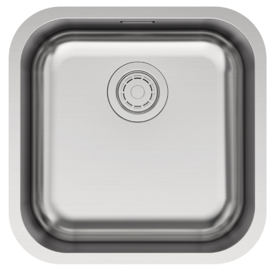 Paulmark VELLO 44 UNI, мойка, нержавеющая сталь брашированная