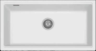Детальное фото товара: Rivelato STRIA SR-8679 bianco latte, мойка, керамика, белый
