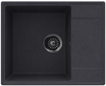 Фото товара: Maunfeld Lacrima 605 MFQS-605DGR, мойка, гранит, темно-серый