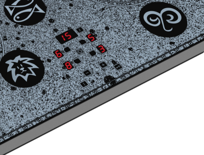 Детальное фото товара: Hansa BHC66504 стеклокерамическая поверхность