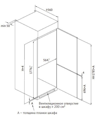 Схема встраивания