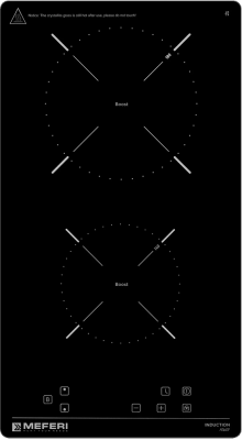 Детальное фото товара: MEFERI MIH302BK POWER индукционная поверхность