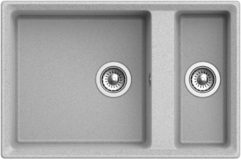 Фото товара: GranFest LEVEL GF-LV-760K, мойка, мрамор, серый