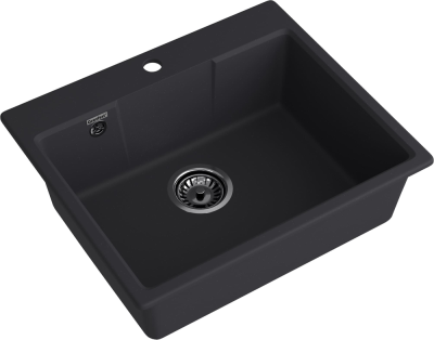 GranFest URBAN GF-UR-658, мойка, гранит, черный Детальное фото товара: GranFest URBAN GF-UR-658, мойка, гранит, черный