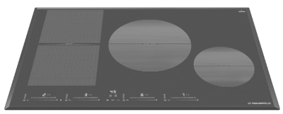 Детальное фото товара: Maunfeld CVI804SFDGR индукционная поверхность
