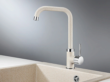 Фото товара: GRANULA 0041 смеситель, гранит, пирит