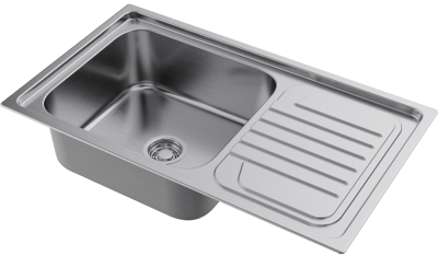 Детальное фото товара: Omoikiri Haruna 86-IN, мойка, нержавеющая сталь