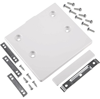 Фото товара: HIBERG Комплект креплений и планка декор фронтальная для установки SBS I-FR 40+I-RF 40 бел