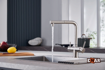 Детальное фото товара: Emar ЕСВ 7017, смеситель, сатин