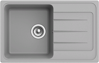 Фото товара: Ewigstein Elegant E- 50F, мойка, гранит, серый металлик