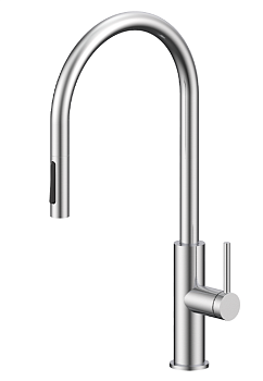 Фото товара: Paulmark Senso, смеситель, брашированная сталь