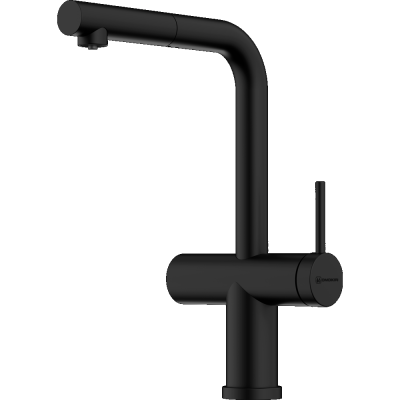 Omoikiri Karatsu-S GB, смеситель, гранит, графит