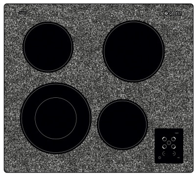 Детальное фото товара: GEFEST СН 4231 K42 электрическая поверхность