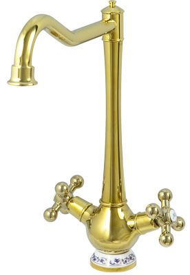 Детальное фото товара: Zigmund & Shtain ZS 2100, смеситель, золото