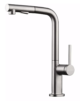 Фото товара: Paulmark NEO, смеситель, брашированная сталь