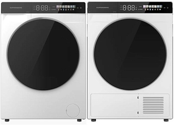 Фото товара: Kuppersberg стирка WM 590 W + сушка DM 590 W + соед.эл DS 590 W