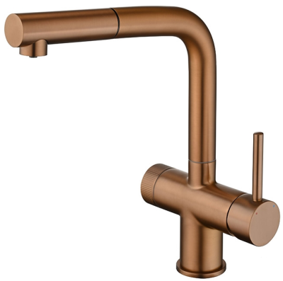 Детальное фото товара: Emar ЕС-7026 PVD Coppery, смеситель, медь