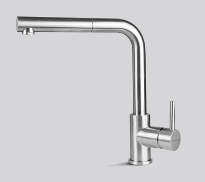 Детальное фото товара: Falmec PURE STEEL CORNER, смеситель, нержавеющая сталь