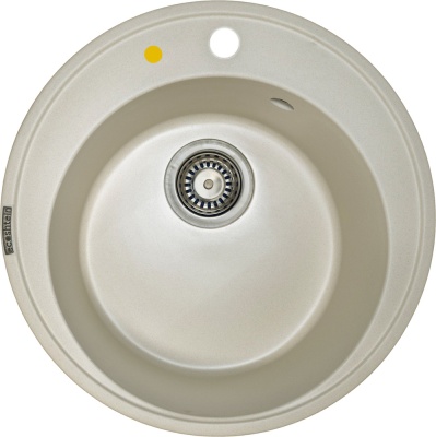 Ecoshtein KREIS 500, мойка, гранит, капучино