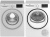 Детальное фото товара: Beko стирка B3WFR572WW + сушка B3T68230